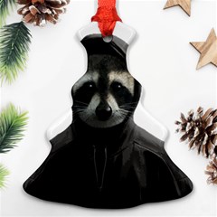 Gangsta Raccoon  Ornament (christmas Tree)  by Valentinaart