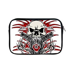 Skull Tribal Apple Ipad Mini Zipper Cases by Valentinaart