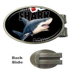 The Shark Movie Money Clips (oval)  by Valentinaart