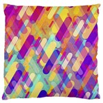 Colorful abstract background Large Flano Cushion Case (Two Sides) Front