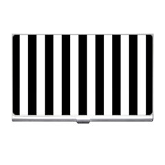 Black And White Stripes Business Card Holders by designworld65