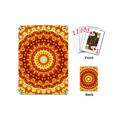 Powerful Love Mandala Playing Cards (mini)  by designworld65