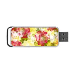 Flower Power Portable Usb Flash (one Side) by designworld65