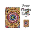 Peaceful Mandala Playing Cards 54 (Mini)  Front - Spade2