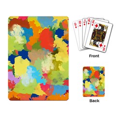 Summer Feeling Splash Playing Card by designworld65