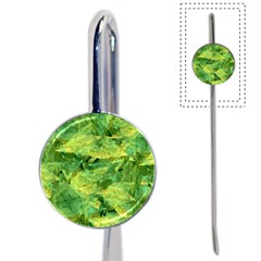 Green Springtime Leafs Book Mark by designworld65