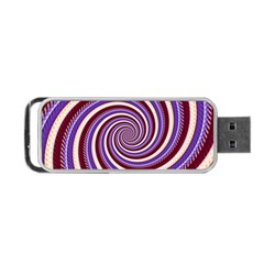 Woven Spiral Portable Usb Flash (two Sides) by designworld65