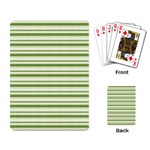 Spring Stripes Playing Card Back