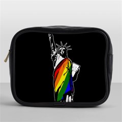 Pride Statue Of Liberty  Mini Toiletries Bags by Valentinaart