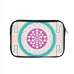 Mandala Design Arts Indian Apple Macbook Pro 15  Zipper Case by Nexatart