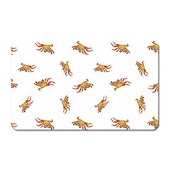 Crabs Photo Collage Pattern Design Magnet (rectangular) by dflcprints