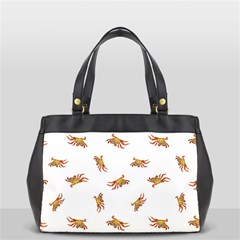 Crabs Photo Collage Pattern Design Office Handbags (2 Sides)  by dflcprints