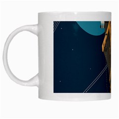 Planetary Resources Exploration Asteroid Mining Social Ship White Mugs by Mariart