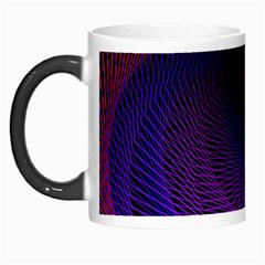 Striped Abstract Wave Background Structural Colorful Texture Line Light Wave Waves Chevron Morph Mugs