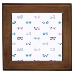 Cute Sexy Funny Sunglasses Kids Pink Blue Framed Tiles