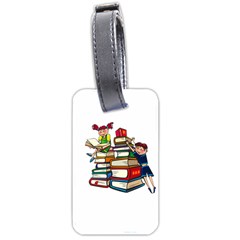 Back To School Luggage Tags (two Sides) by Valentinaart