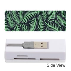 Coconut Leaves Summer Green Memory Card Reader (stick) 