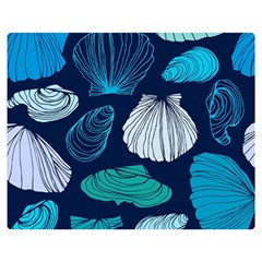 Mega Menu Seashells Double Sided Flano Blanket (medium) 