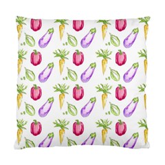 Vegetable Pattern Carrot Standard Cushion Case (one Side) by Mariart