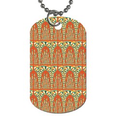 Arcs Pattern Dog Tag (one Side) by linceazul