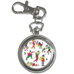 Golfers Athletes Key Chain Watches by Nexatart