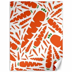 Carrots Fruit Vegetable Orange Canvas 36  X 48  