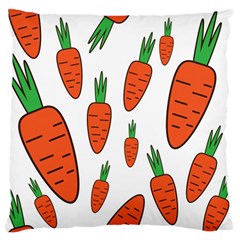 Fruit Vegetable Carrots Standard Flano Cushion Case (two Sides) by Mariart