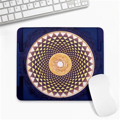 Sahasrara Blue Large Mousepads