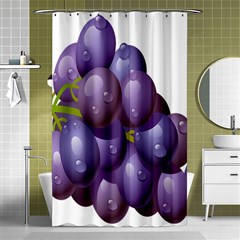 Grape Fruit Shower Curtain 48  X 72  (small) 