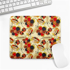 Flower Seed Rainbow Rose Large Mousepads