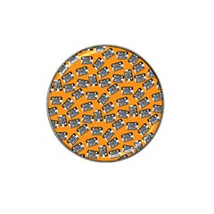 Pattern Halloween  Hat Clip Ball Marker by iCreate