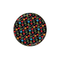 Pattern Halloween Peacelovevampires  Icreate Hat Clip Ball Marker by iCreate