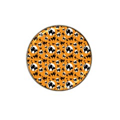 Pattern Halloween Black Cat Hissing Hat Clip Ball Marker by iCreate