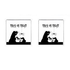 Halloween Cufflinks (square) by Valentinaart