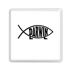 Darwin Fish Memory Card Reader (square)  by Valentinaart