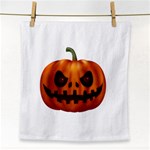 Halloween pumpkin Face Towel Front