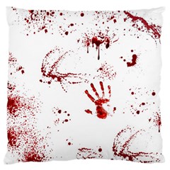 Massacre  Large Flano Cushion Case (one Side) by Valentinaart