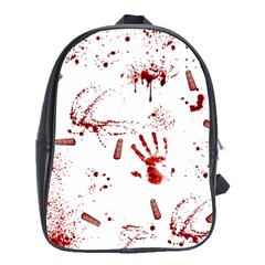 Massacre  School Bag (large) by Valentinaart