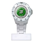 Fresh Taste Fizzy Lime Bottle Cap Plastic Nurses Watch Front