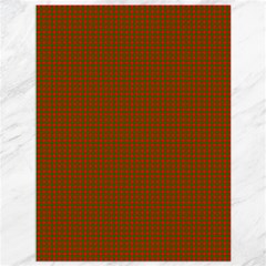 Classic Christmas Red And Green Houndstooth Check Pattern Canvas 36  X 48   by PodArtist