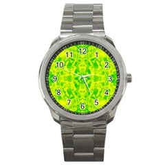 Pattern Sport Metal Watch by gasi