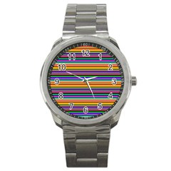 Pattern Sport Metal Watch by gasi