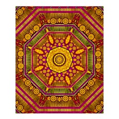 Sunshine Mandala And Other Golden Planets Shower Curtain 60  X 72  (medium)  by pepitasart