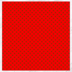 Small Christmas Green Polka Dots On Red Canvas 20  X 20   by PodArtist