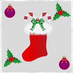 Christmas Stocking Canvas 20  X 20   by christmastore