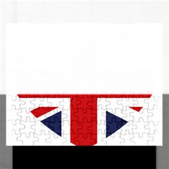 Uk Flag United Kingdom Rectangular Jigsaw Puzzl by Celenk