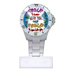 Christian Christianity Religion Plastic Nurses Watch by Celenk