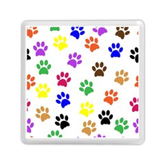 Pawprints Paw Prints Paw Animal Memory Card Reader (square)  by Celenk