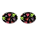 Cute Flying Dragons Cufflinks (Oval) Front(Pair)