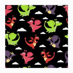 Cute Flying Dragons Medium Glasses Cloth by Bigfootshirtshop